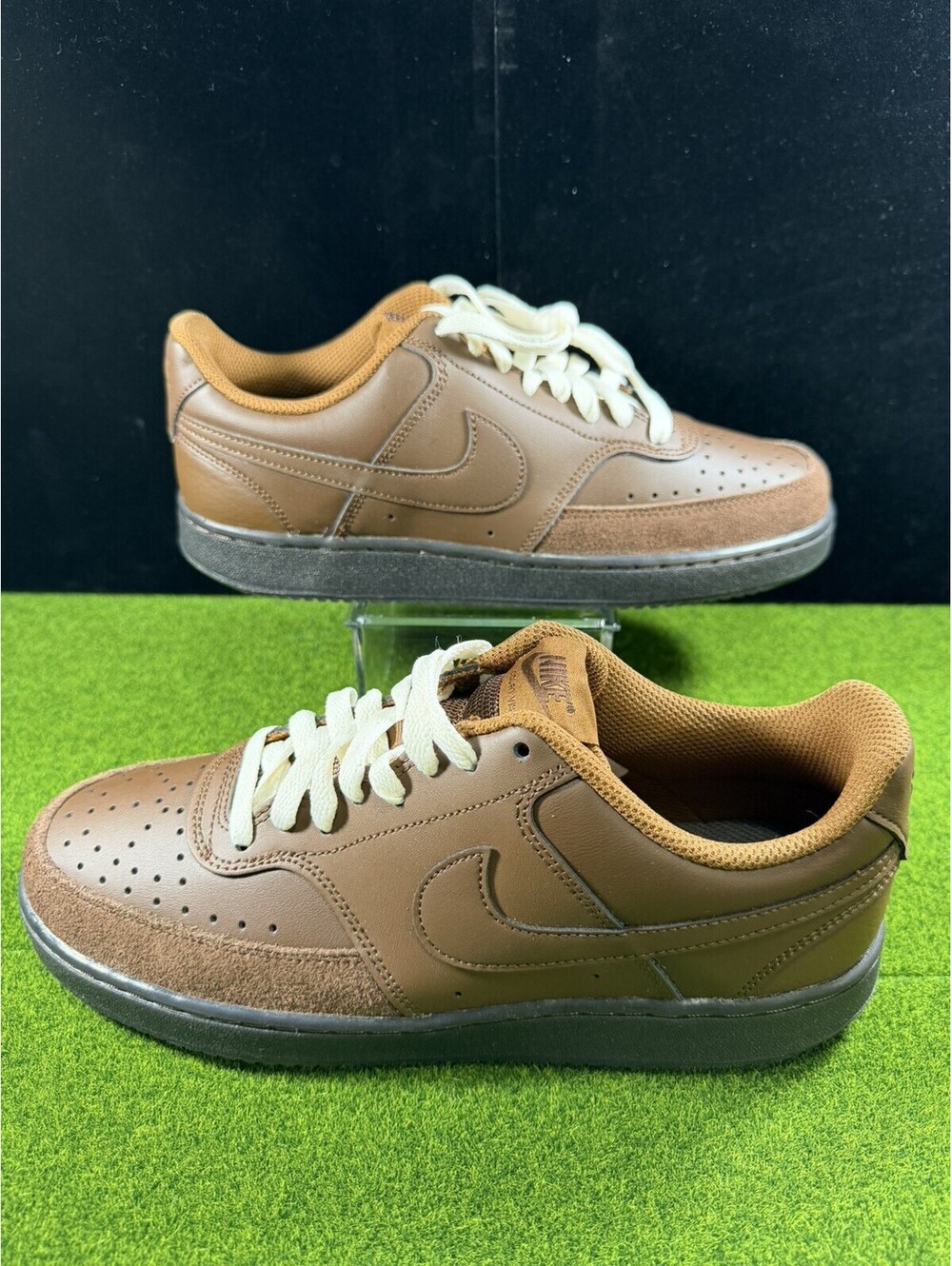 Men's Nike Court Vision Low "Cacao Wow Shoes -Style# IO8749 299 -Size 9